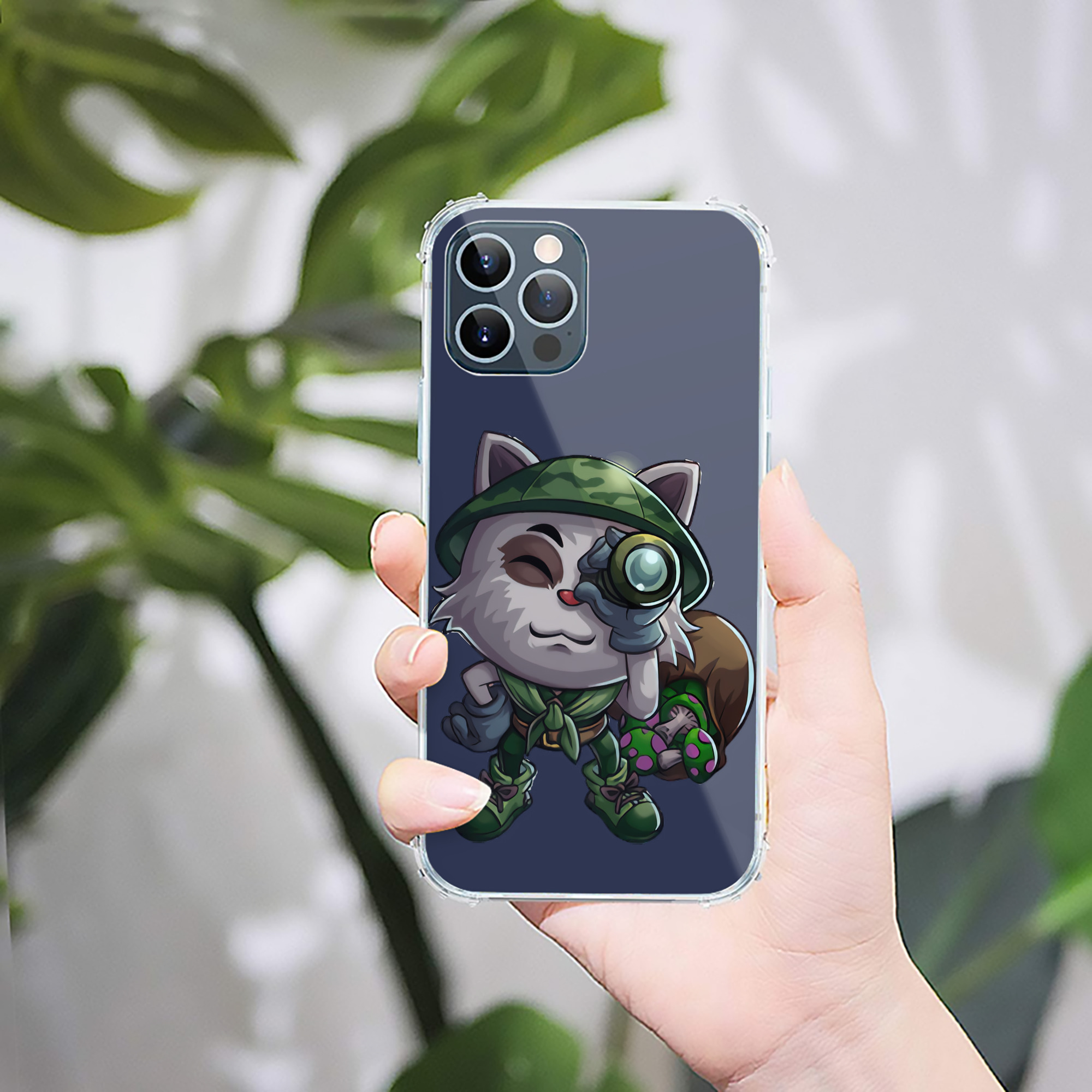 （画像用） リーグ・オブ・レジェンド League of Legends LOL 【iPhone 12シリーズ対応】透明スマホケース（クリアソフトケース）
